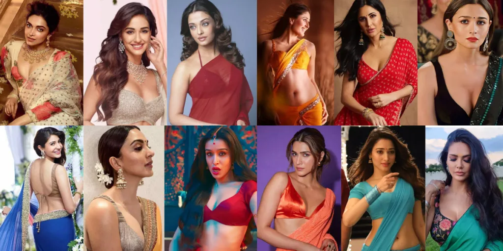 Bollywood Actress Who looks hot in saree